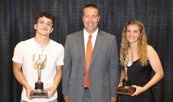  Lawrence 'Sparky' Rector Athletes of the Year - June 2023 Block M Awards