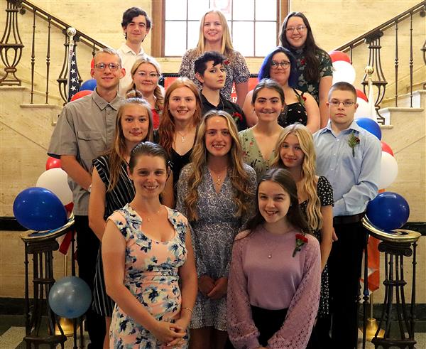 French Honor Society with new inductees 2023