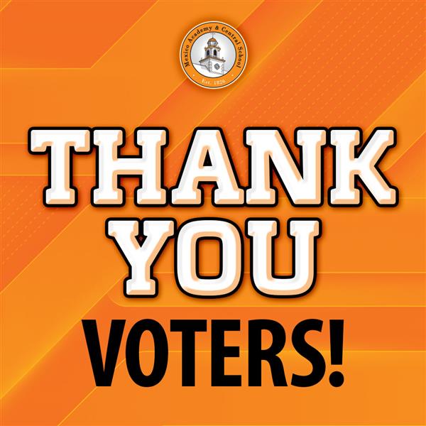  Thank you voters