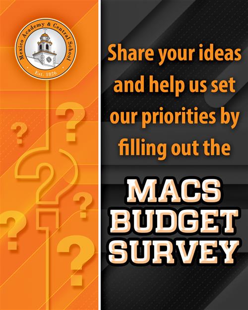  MACS Budget Survey