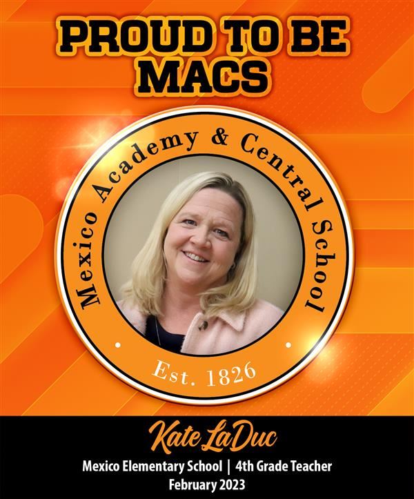 Kate LaDuc Proud to be MACS Feb. 2023