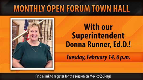  Town Hall Feb with Dr. Runner