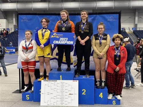  MACS girls wrestling tournament champion