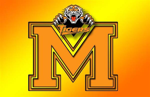 M logo